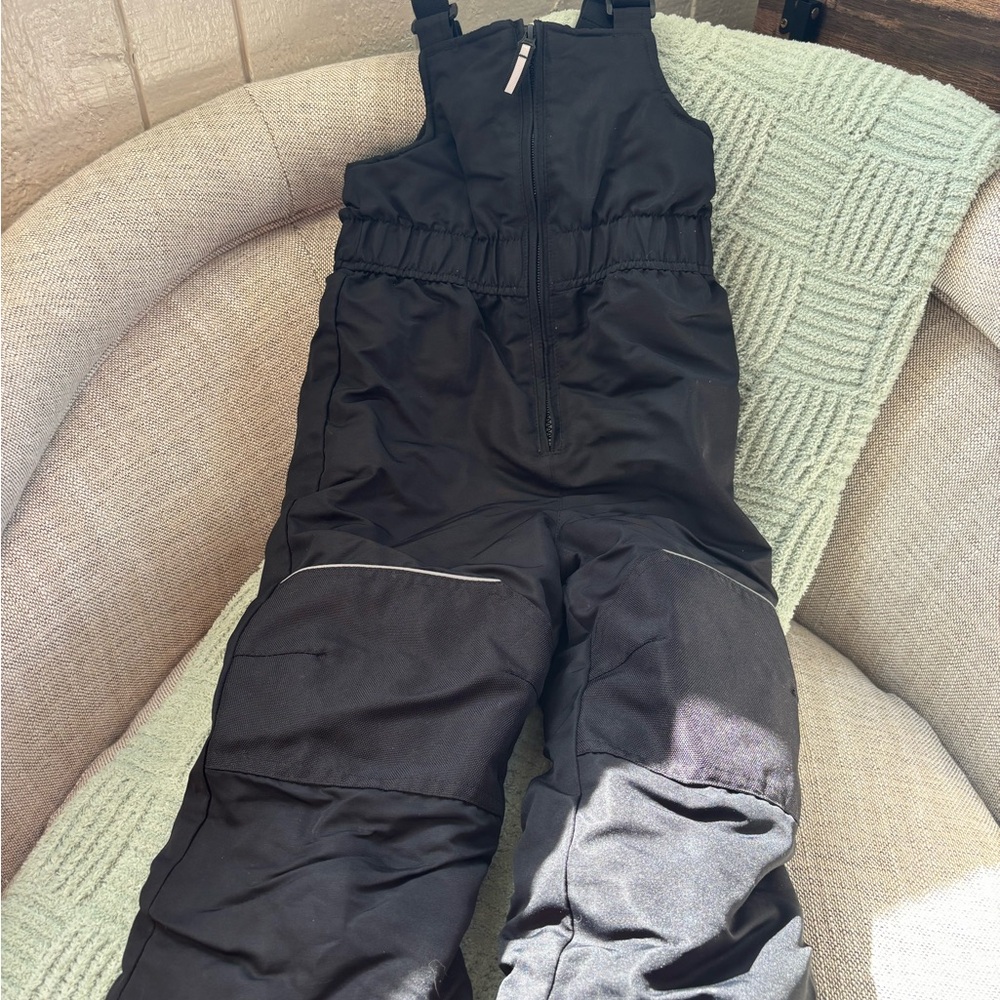 Swiss Tech 3T Black Snow Bib Overalls
